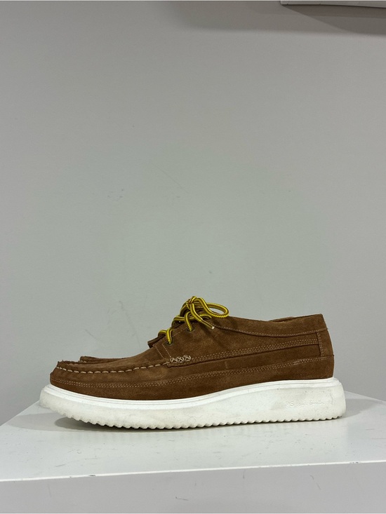 Paul Smith PS Suede Leather shoe derby  
Size EU 41 USA 8 UK 7